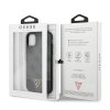 Guess GUHCN61PU4GHBK iPhone 11 6,1 / Xrszary/grey hardcase 4G Triangle Collection
